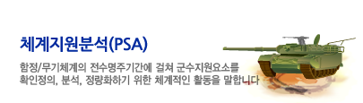 체계지원분석(PSA)